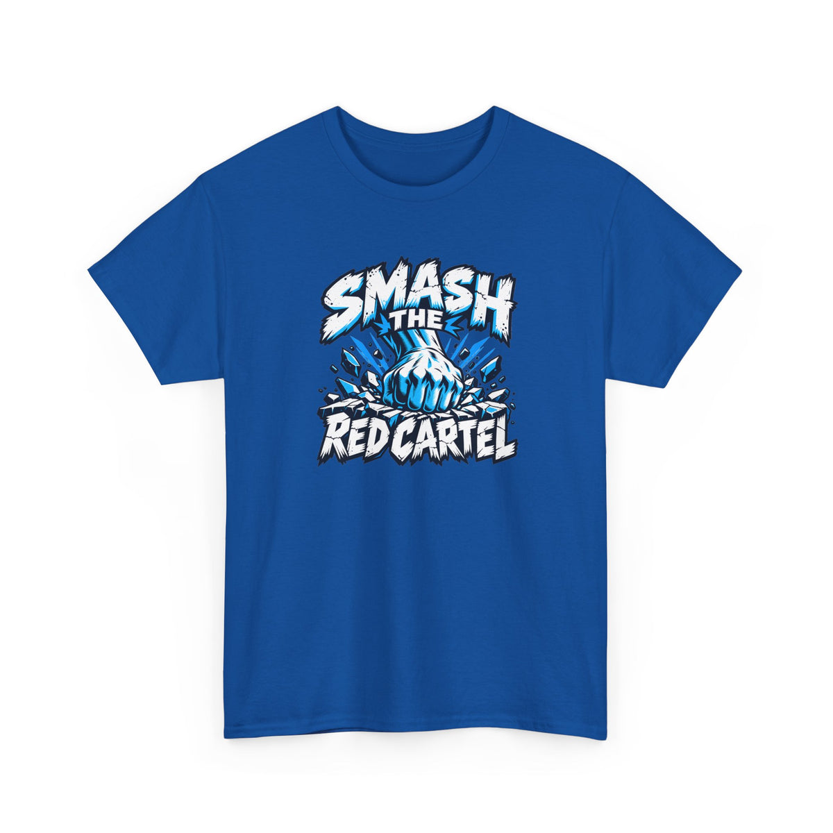 Smash the Red Cartel Unisex Heavy Cotton T-Shirt / Tee