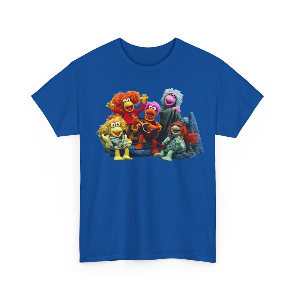 Fraggle Rock Muppet Crew Graphic Tee — Vintage Puppet Group T-Shirt
