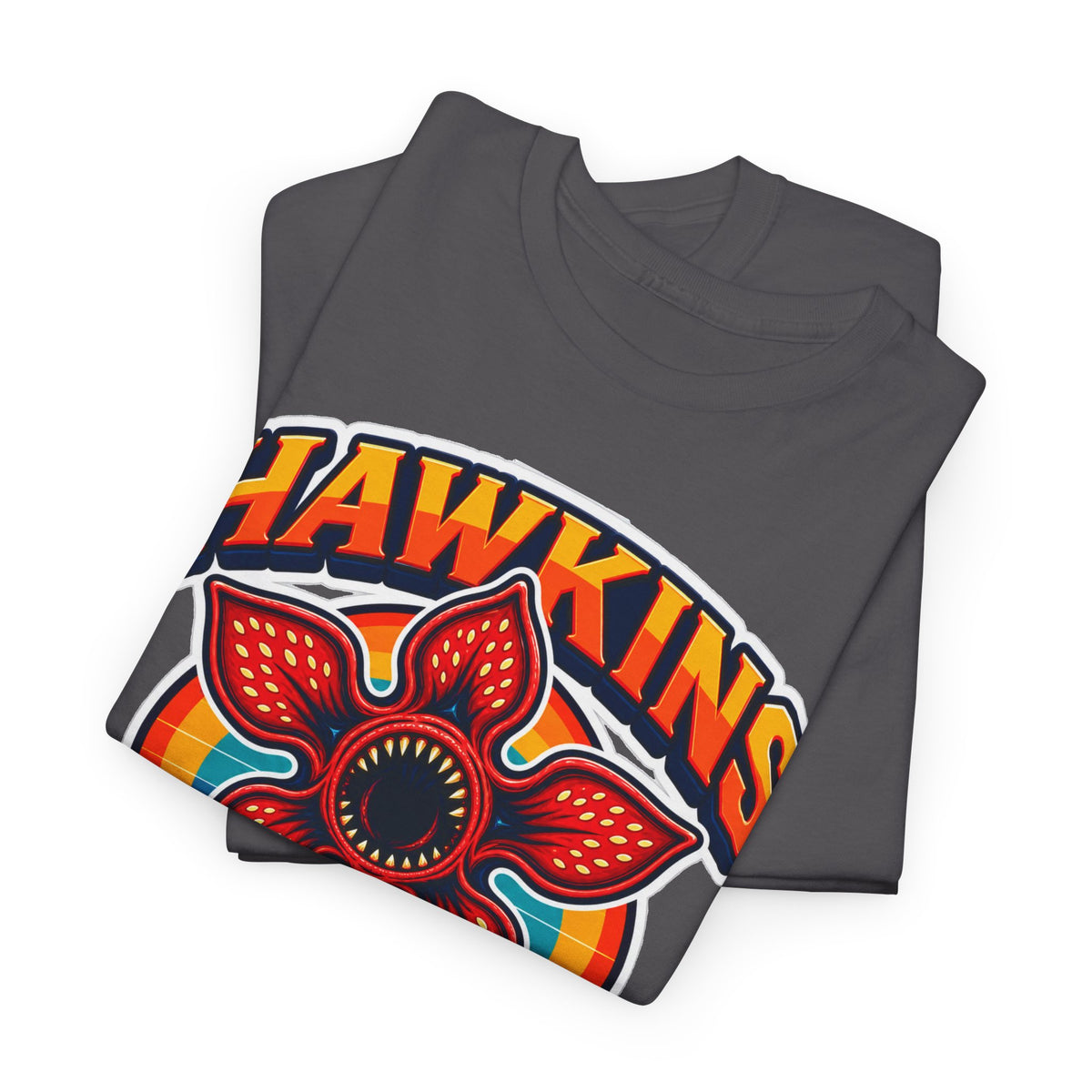Hawkins Indiana 1983 Demogorgon Floral Cotton T-Shirt