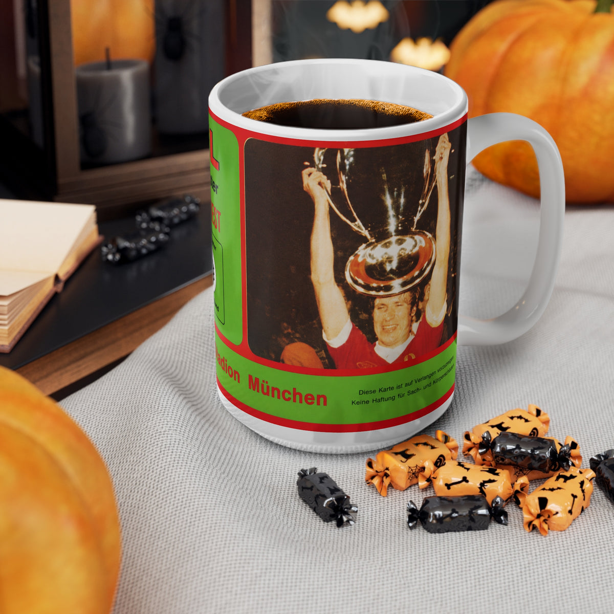 1979 European Cup Final Programme Cover Inspired Ceramic Coffee Mug (11oz & 15oz)