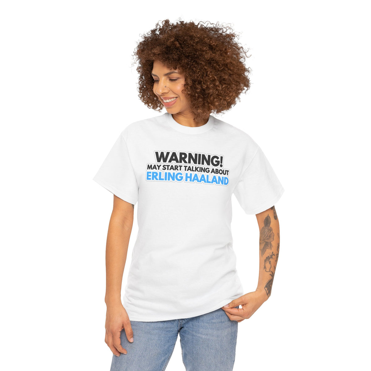 Warning! May Start Talking About Erling Haaland T-Shirt