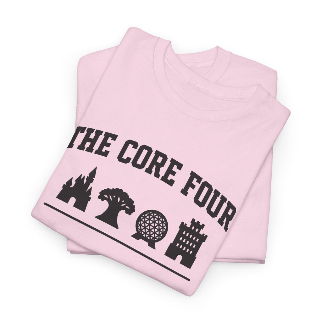 The Core Four Walt Disney World Unisex Heavy Cotton Tee