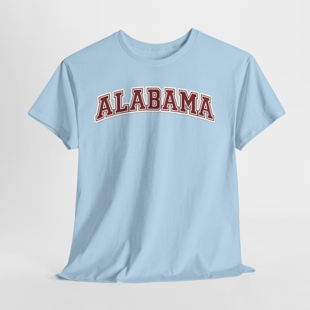 Alabama Arch Logo Tee – Crimson College Pride T‑Shirt
