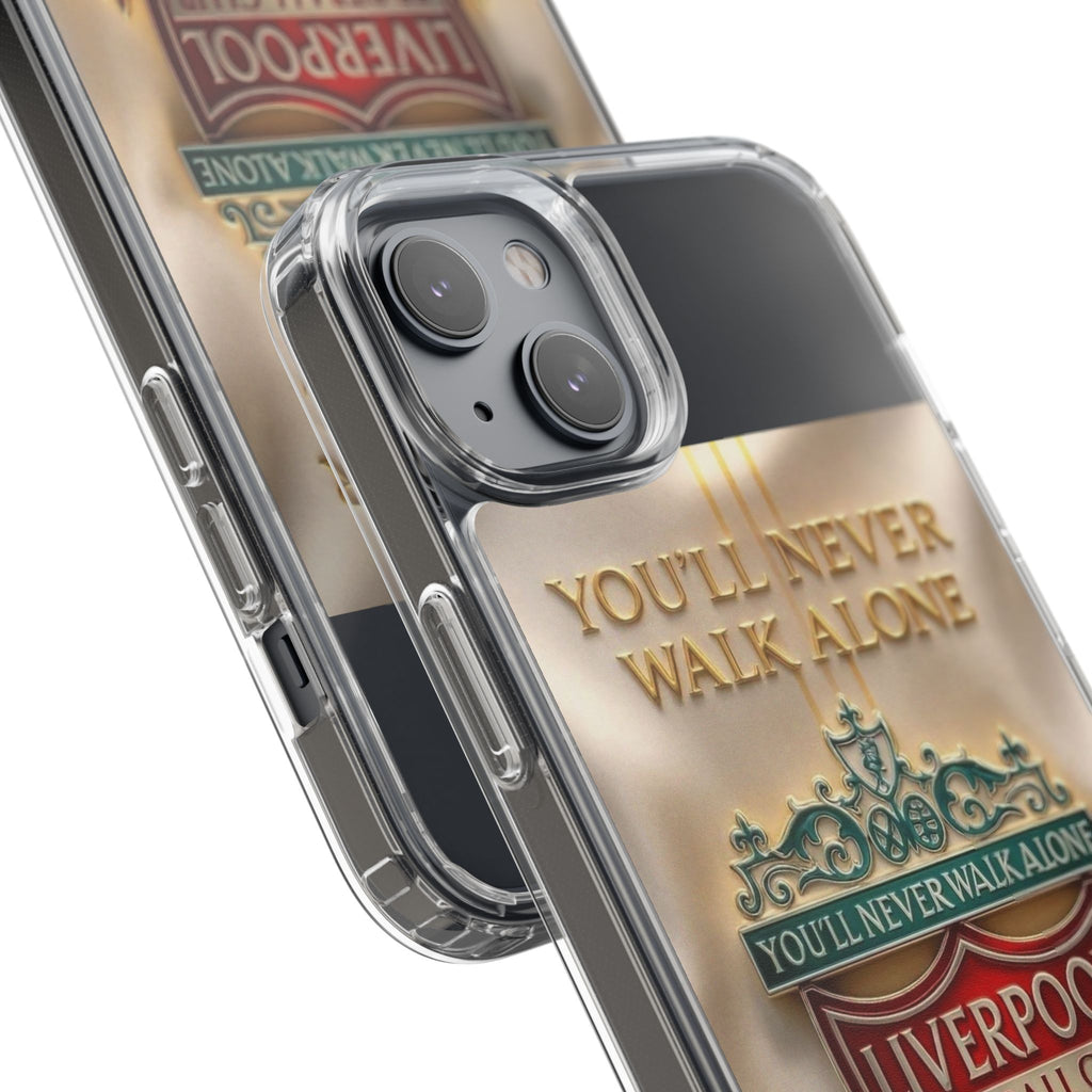 Liverpool FC 'You'll Never Walk Alone' Clear Phone Case