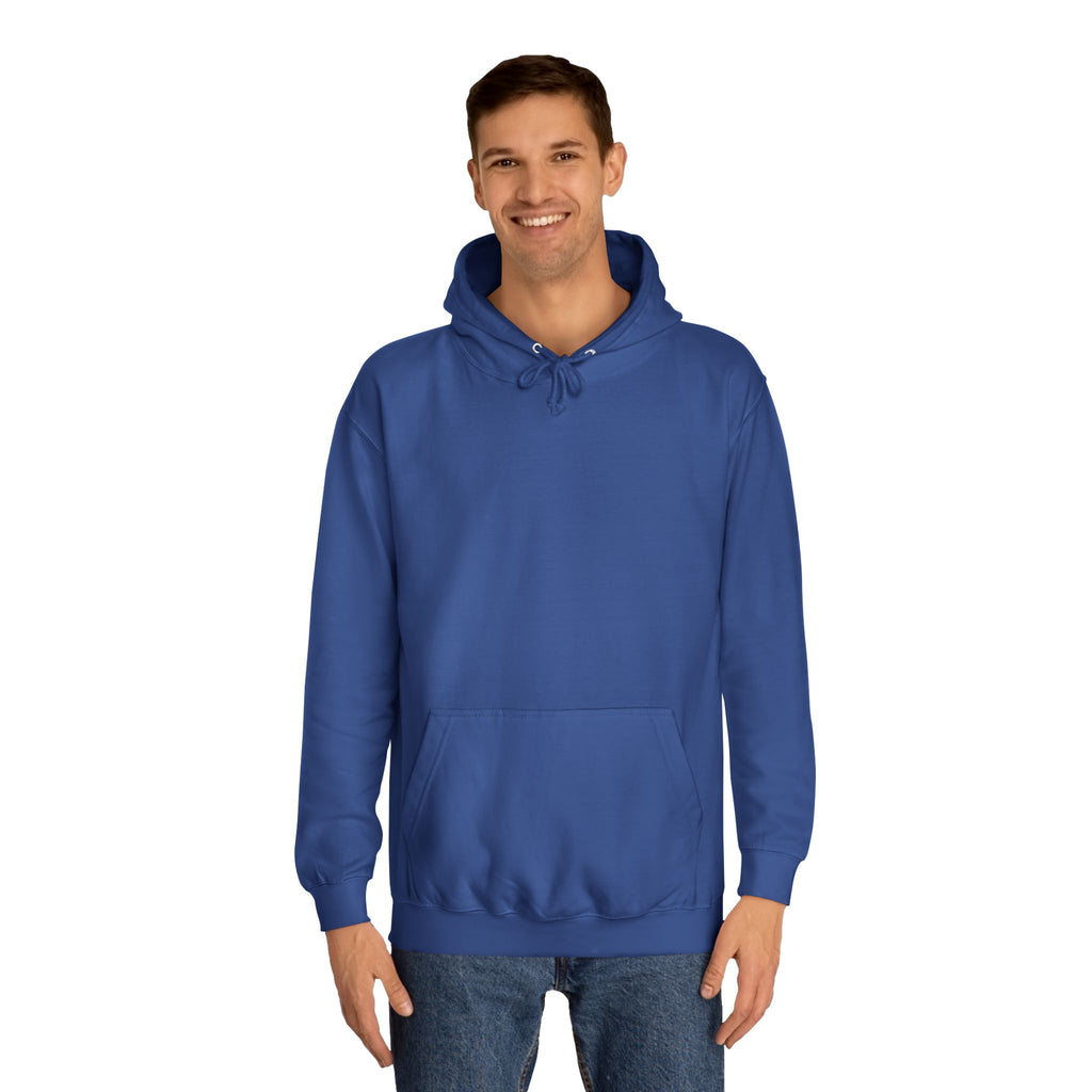 College Hoodie — “Is It Too Late to Be Good” Grinch Holiday Hoodie