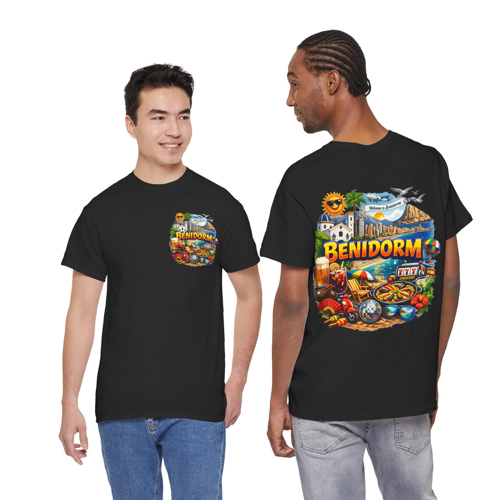 Benidorm Souvenir T‑Shirt — Spain Beach Holiday Graphic Tee