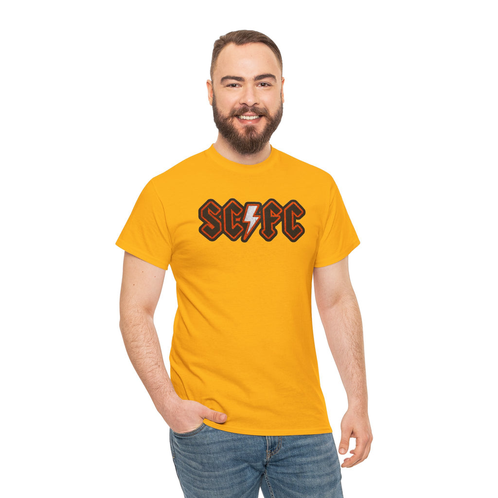 Salford City Inspired Logo T-Shirt — Retro Gothic Band-Style Tee