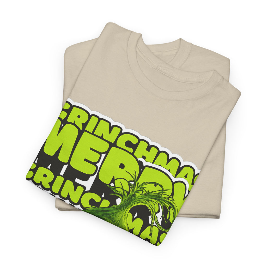 Grinchmas Merry Grinch Christmas Cotton T-Shirt / Tee