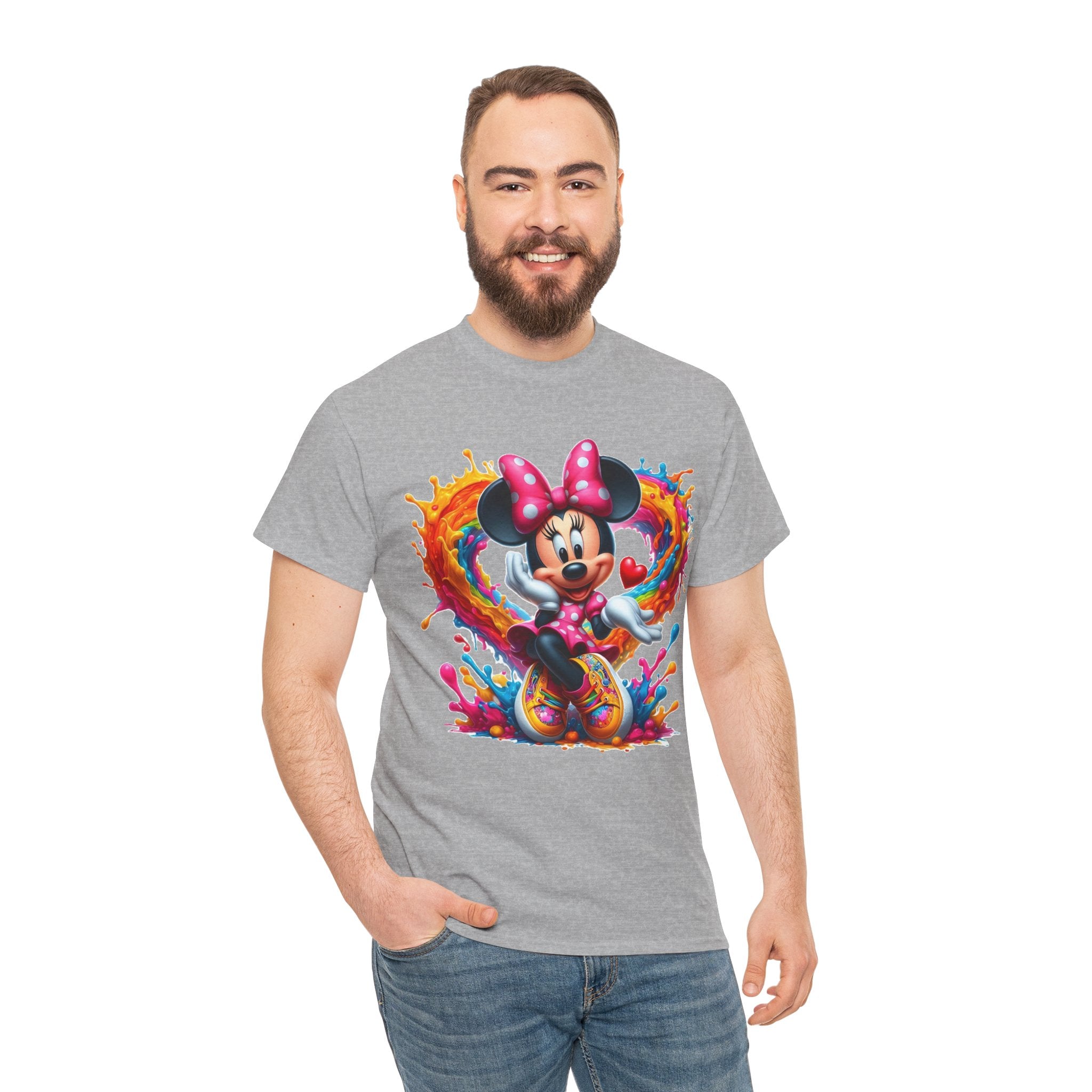 Minnie Mouse Unofficial Color Splash T‑Shirt