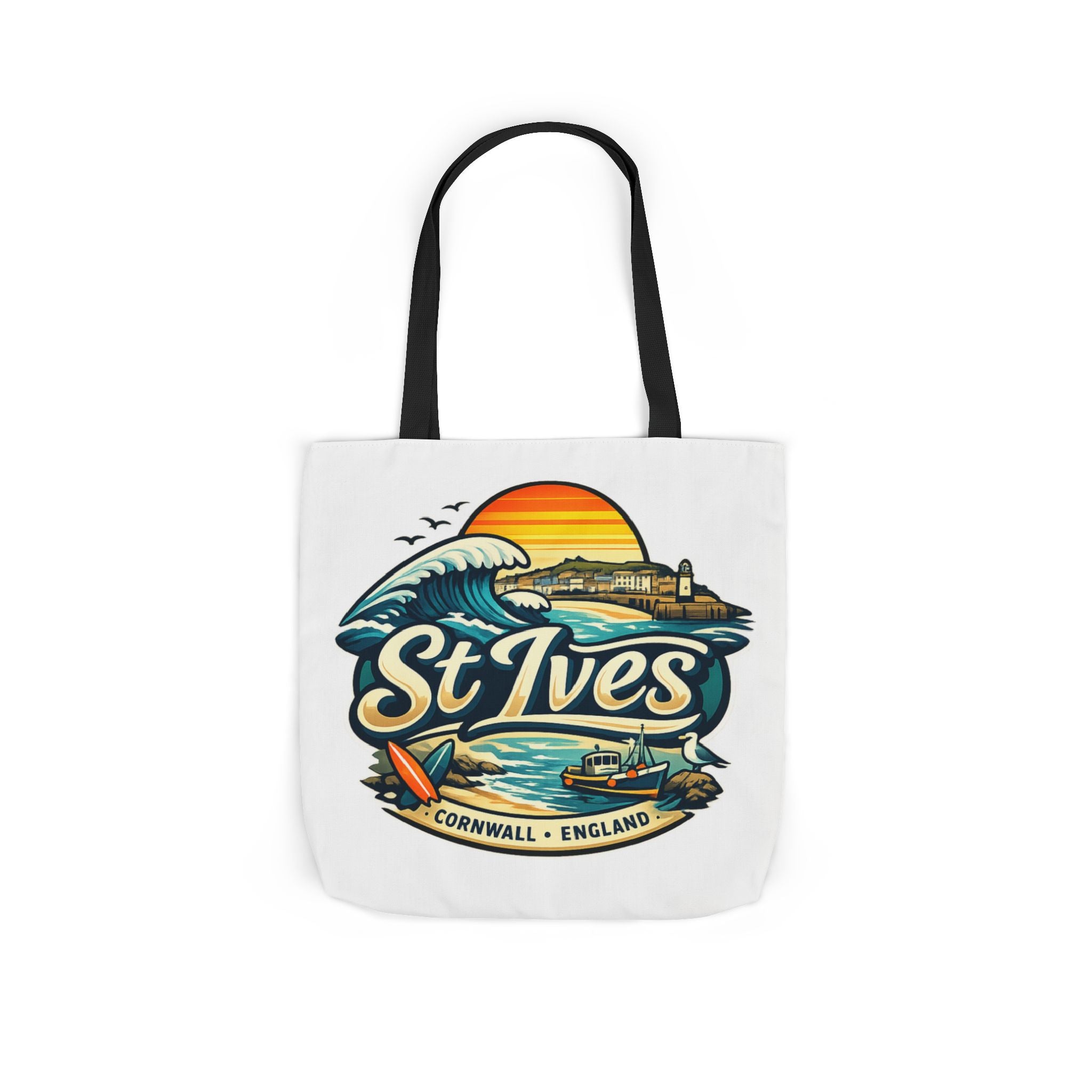 St Ives Cornwall Sunset Tote Bag