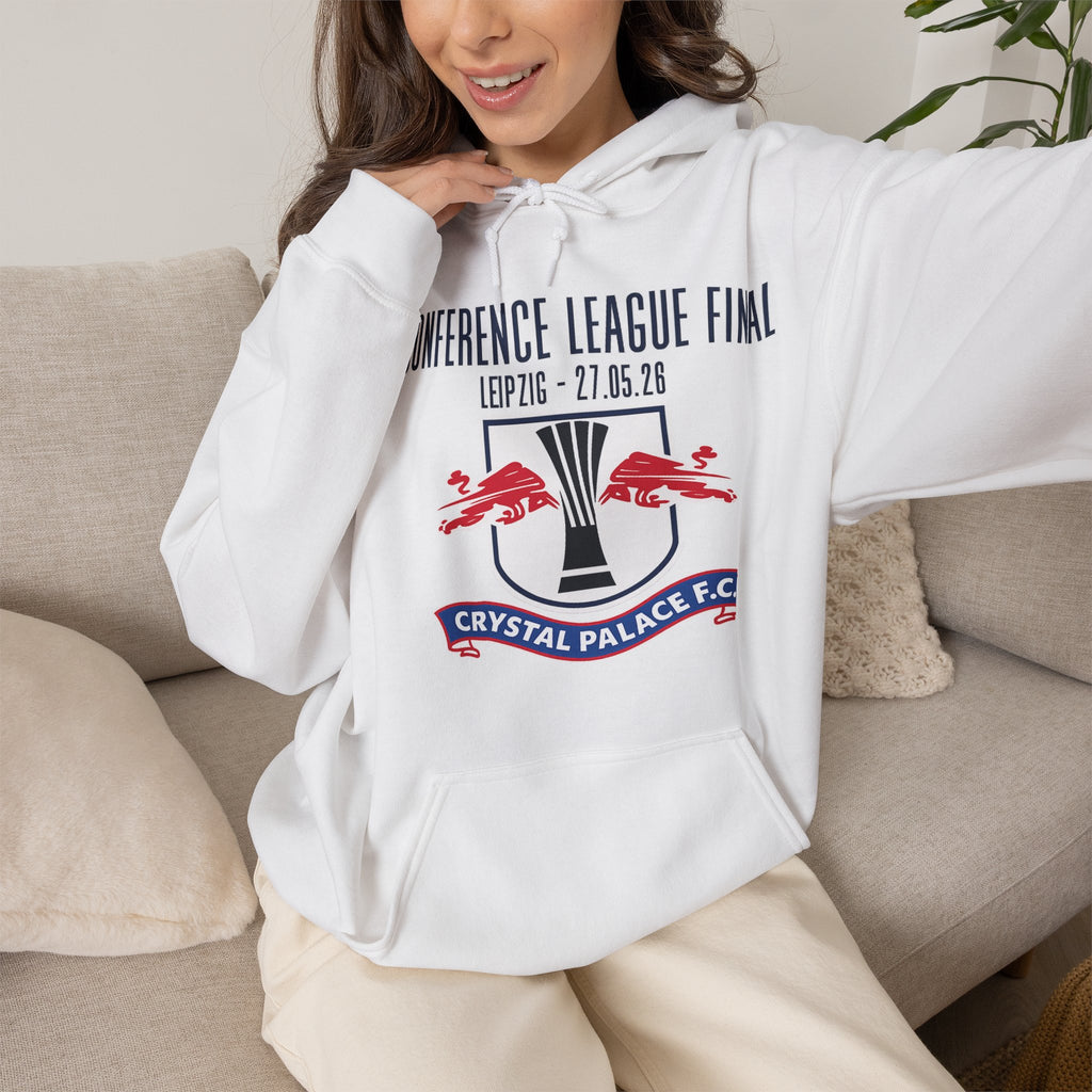 Crystal Palace FC Conference League Final Hoodie — 'Conference League Final' Logo Pullover