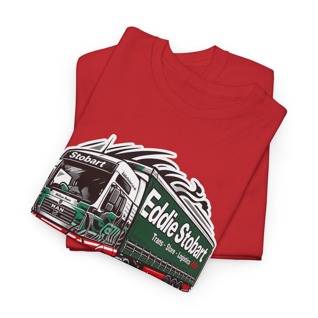 Eddie Stobart Truck Graphic Tee — Vintage Lorry Driver T‑Shirt