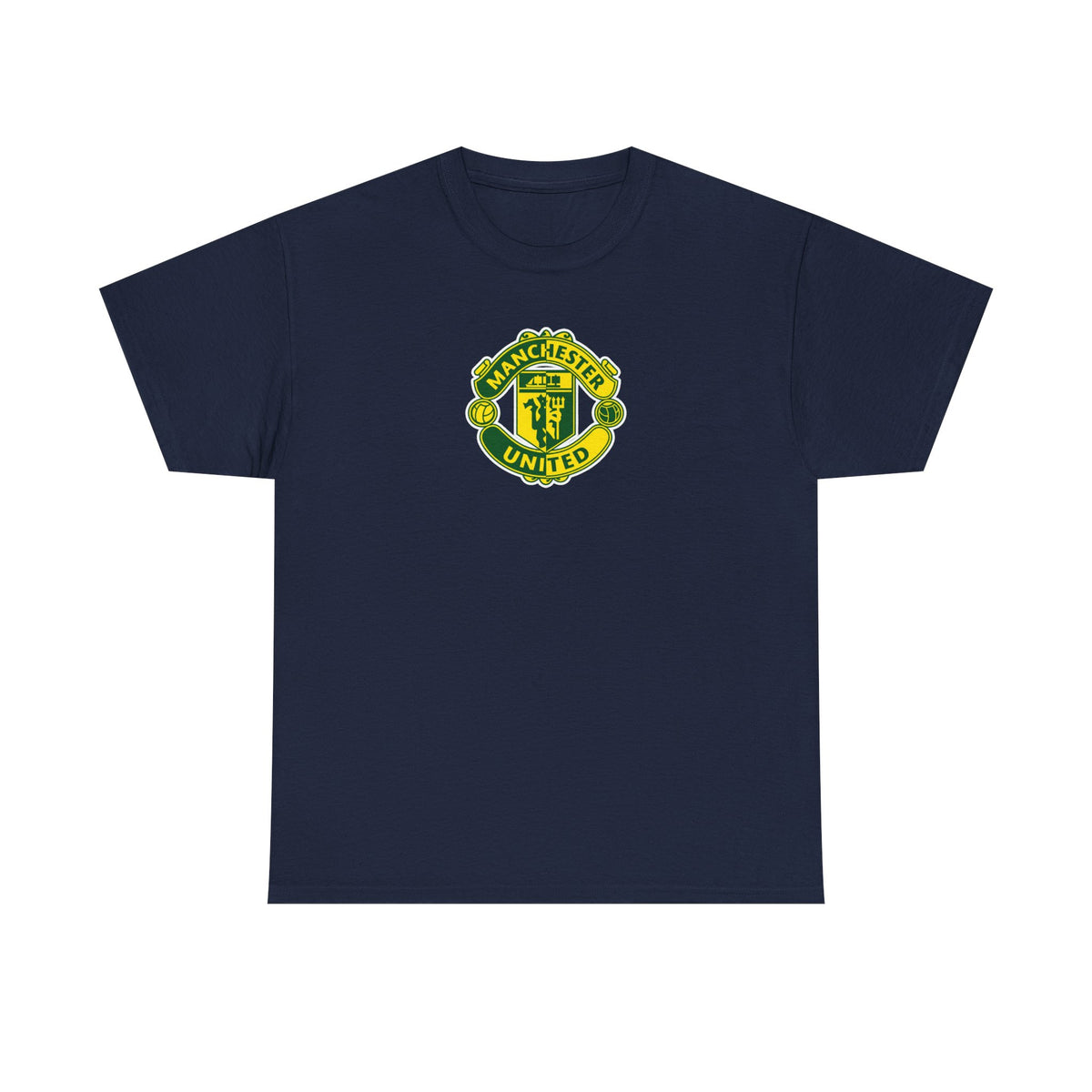 Manchester United Retro Crest Cotton T-Shirt
