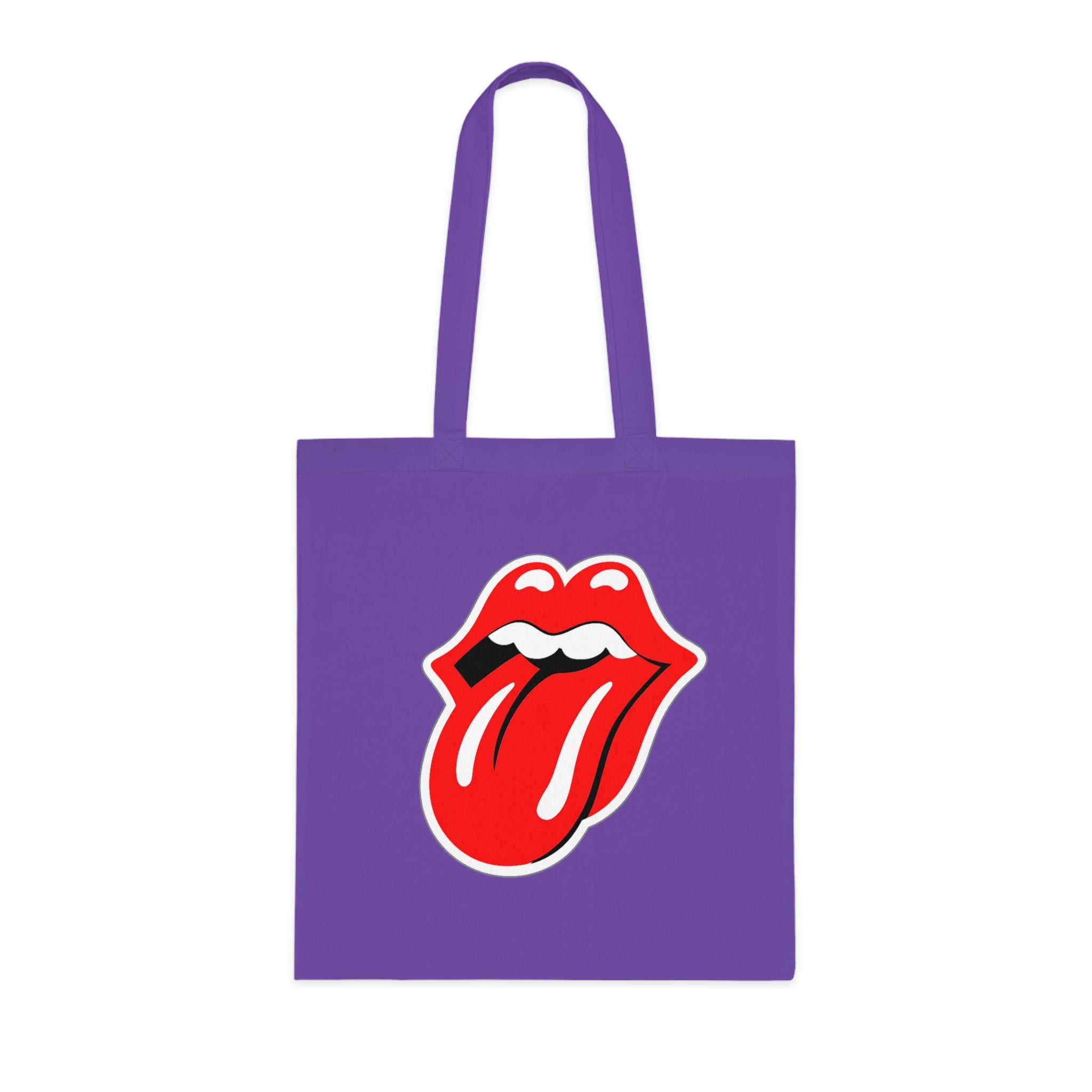 Rock Red Tongue Graphic Tote Bag
