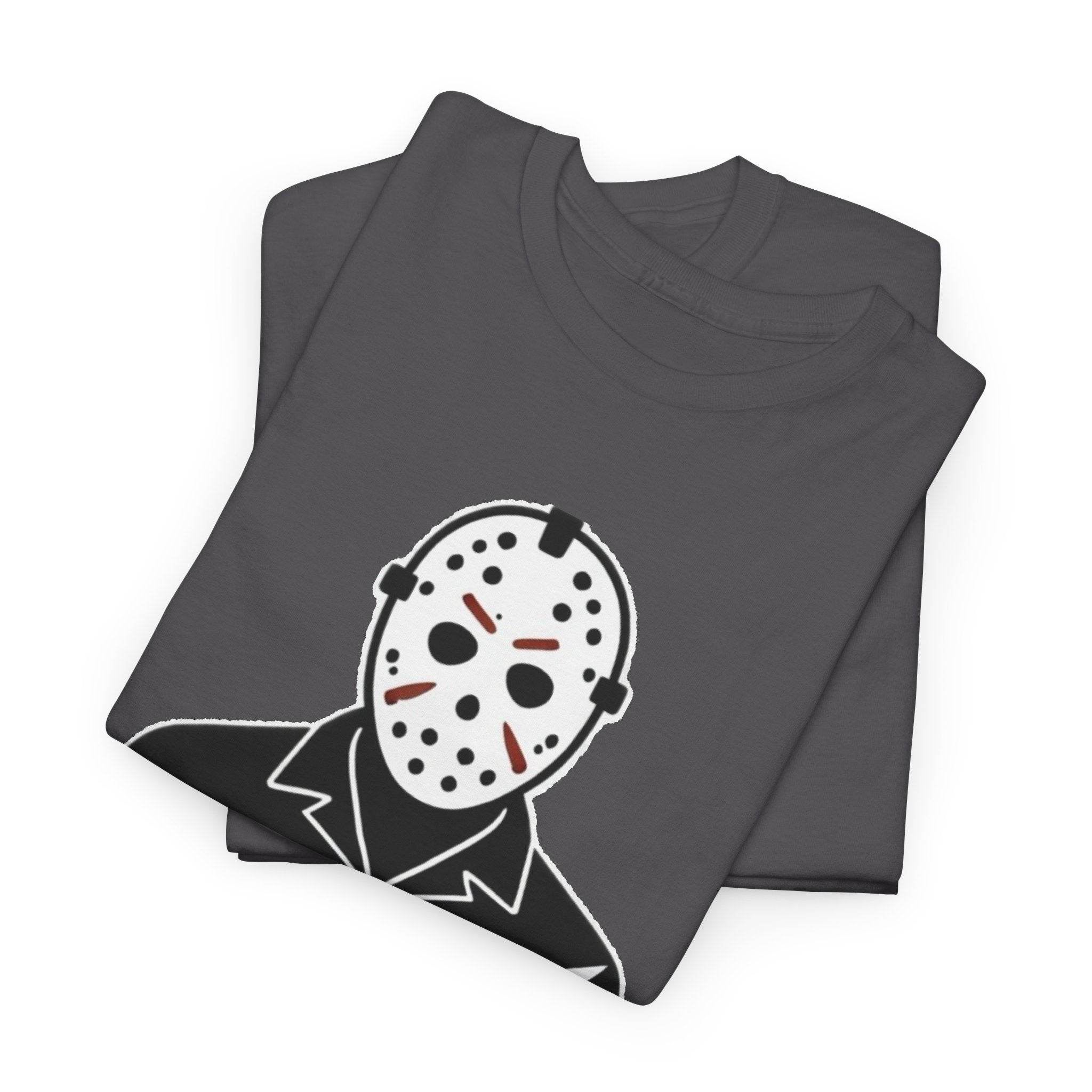 Hockey Mask Killer Tee — Retro Jason Voorhees Horror T-Shirt