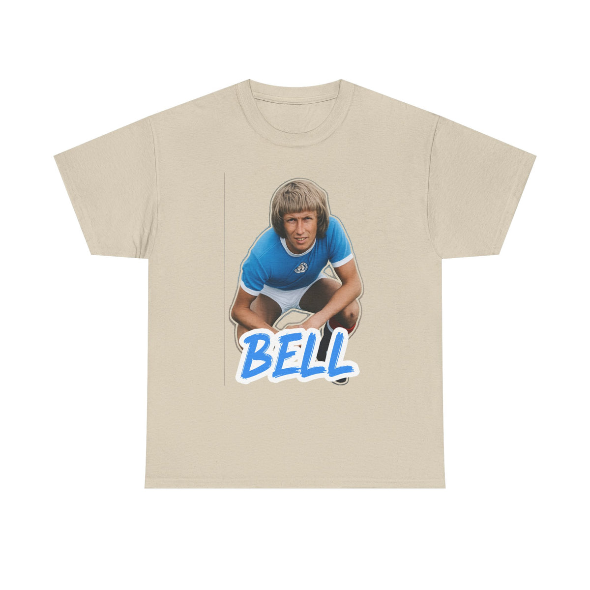 Colin Bell Manchester City Legend Retro Soccer Tee — Vintage Player Graphic T-Shirt