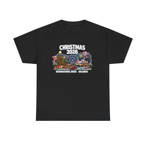 Christmas 2026 Orlando T-Shirt — International Drive Holiday Souvenir