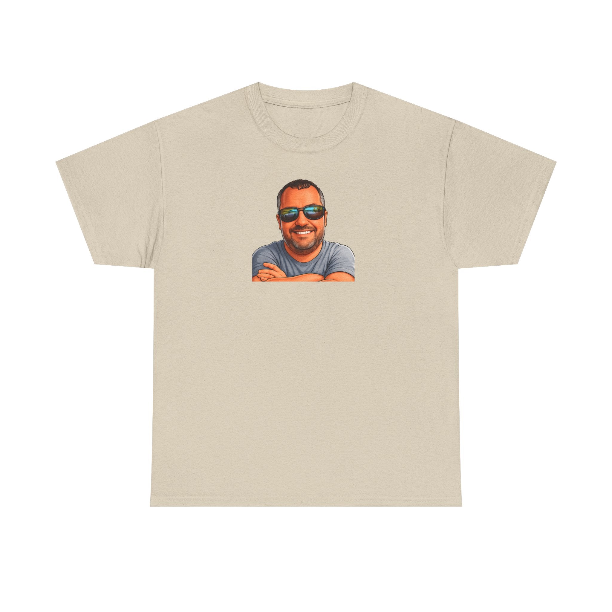 T-Shirt — "Mama Always Said Life Is Like A Box Of Chocolates" Graphic Tee (Funny Retro Portrait)