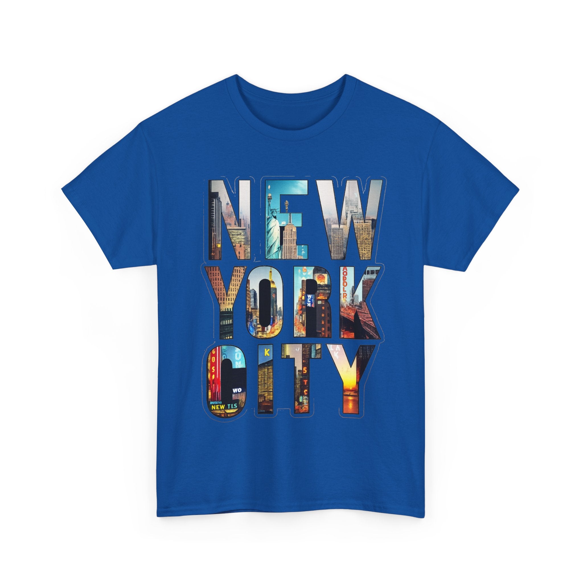 New York City Photo-Block Tee — Vintage Skyline Graphic T-Shirt