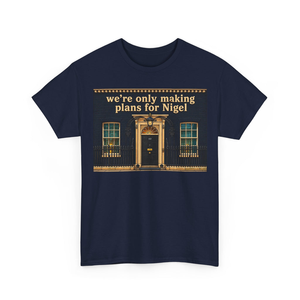 “We’re Only Making Plans for Nigel” Graphic T‑Shirt