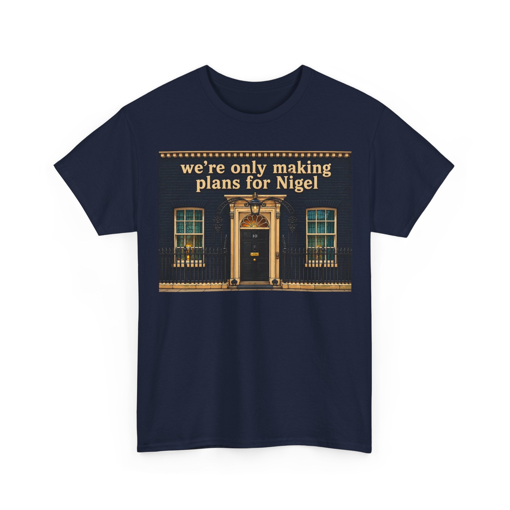 “We’re Only Making Plans for Nigel” Graphic T‑Shirt