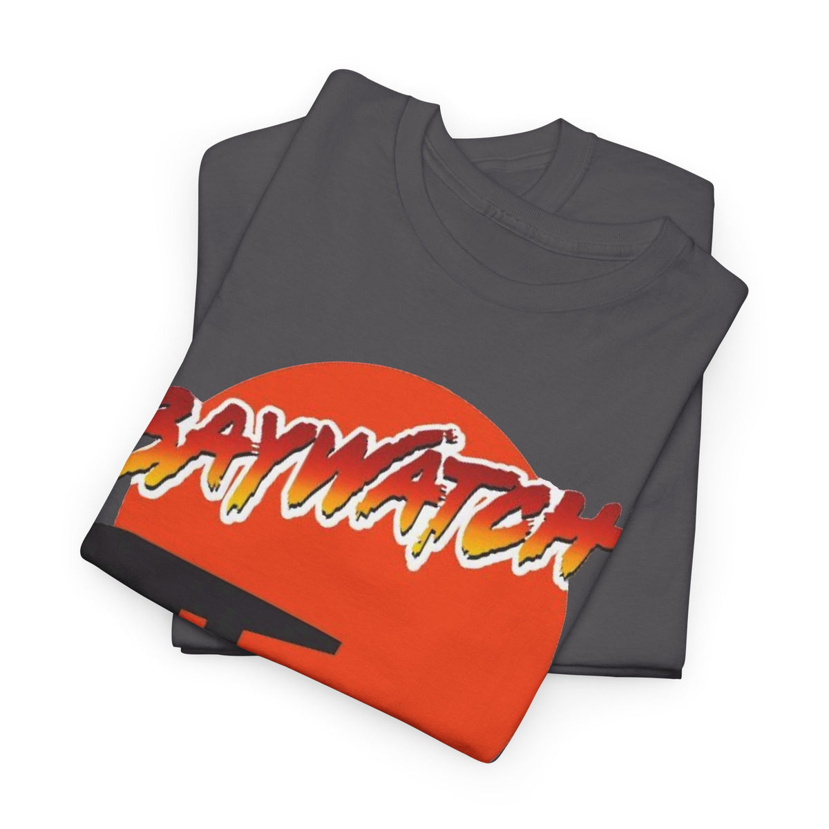 Baywatch Lifeguard Sunset Cotton T-Shirt