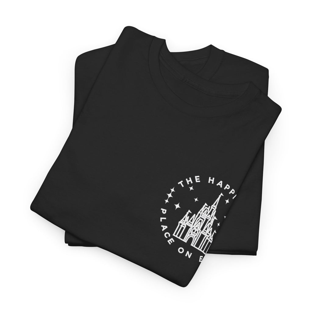 Castle Graphic Tee — "The Happiest Place on Earth" Theme Park T‑Shirt