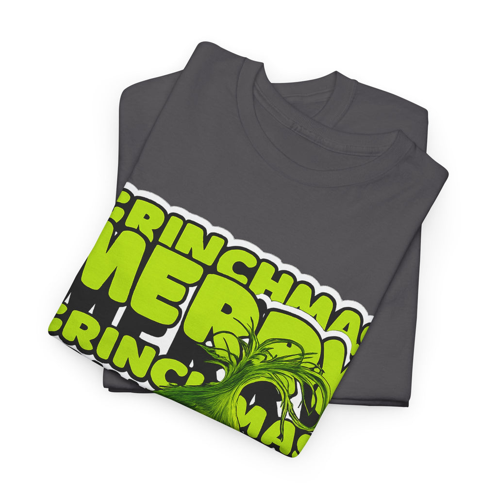 Grinchmas Merry Grinch Christmas Cotton T-Shirt / Tee