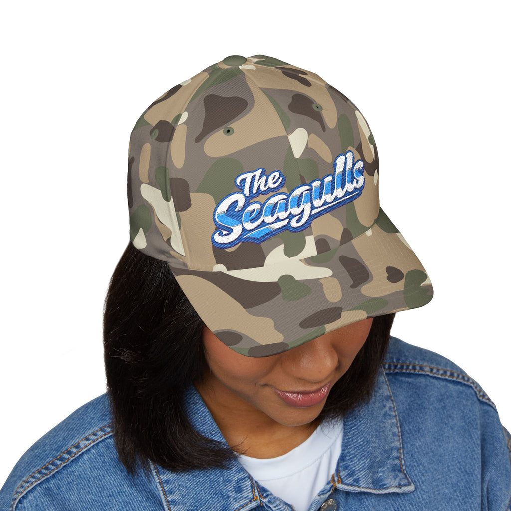 The Seagulls Embroidered Cap — Structured Baseball Hat