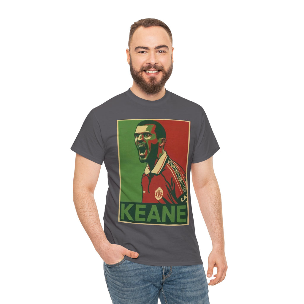 Roy Keane Manchester United Legend Retro Football Tee