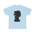 Princess Leia Star Wars Silhouette Profile Tee — Classic Portrait T‑Shirt