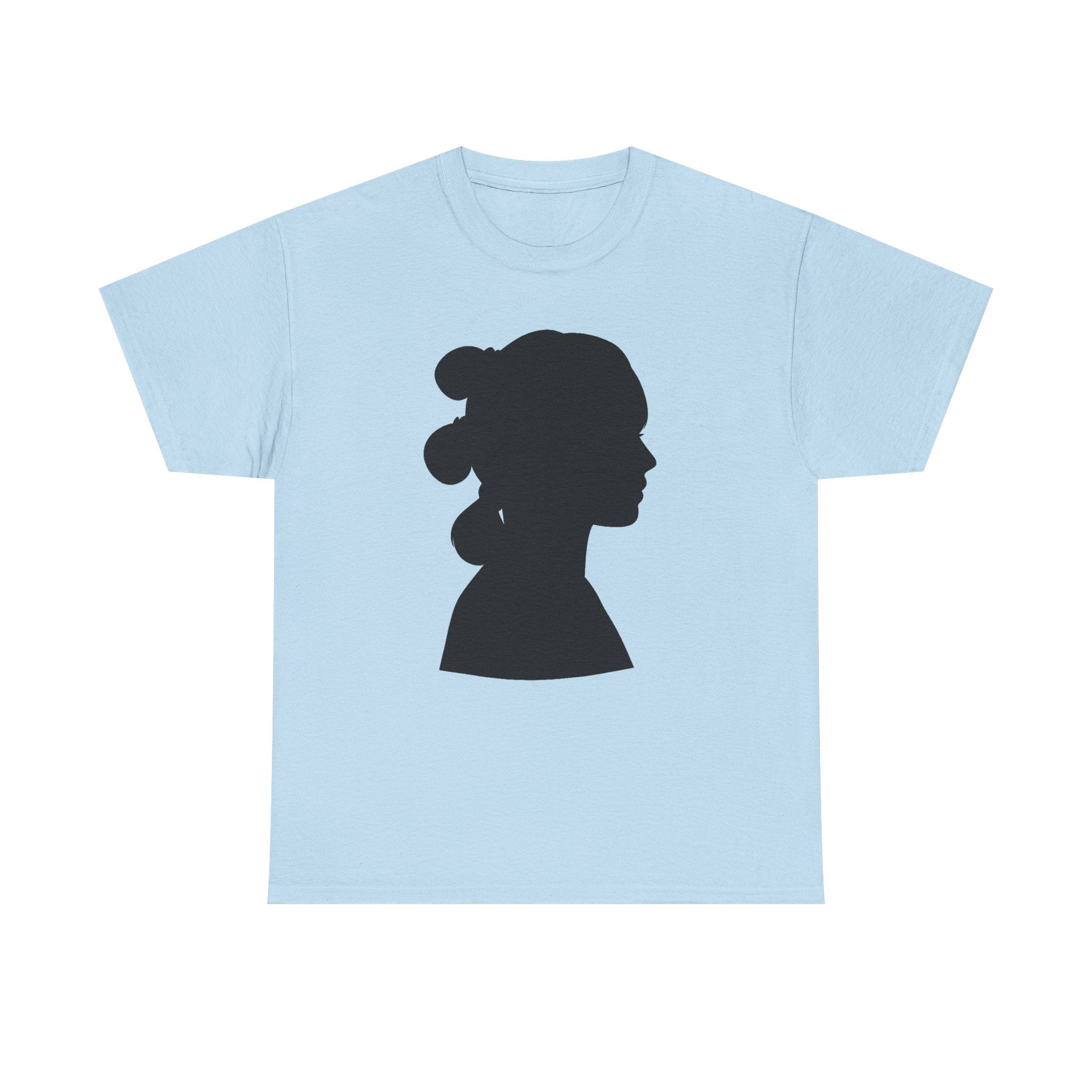 Princess Leia Star Wars Silhouette Profile Tee — Classic Portrait T‑Shirt
