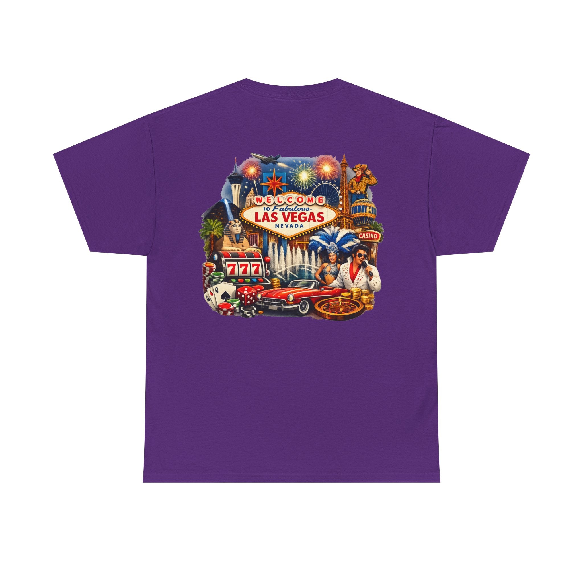 Las Vegas Vintage Collage T‑Shirt