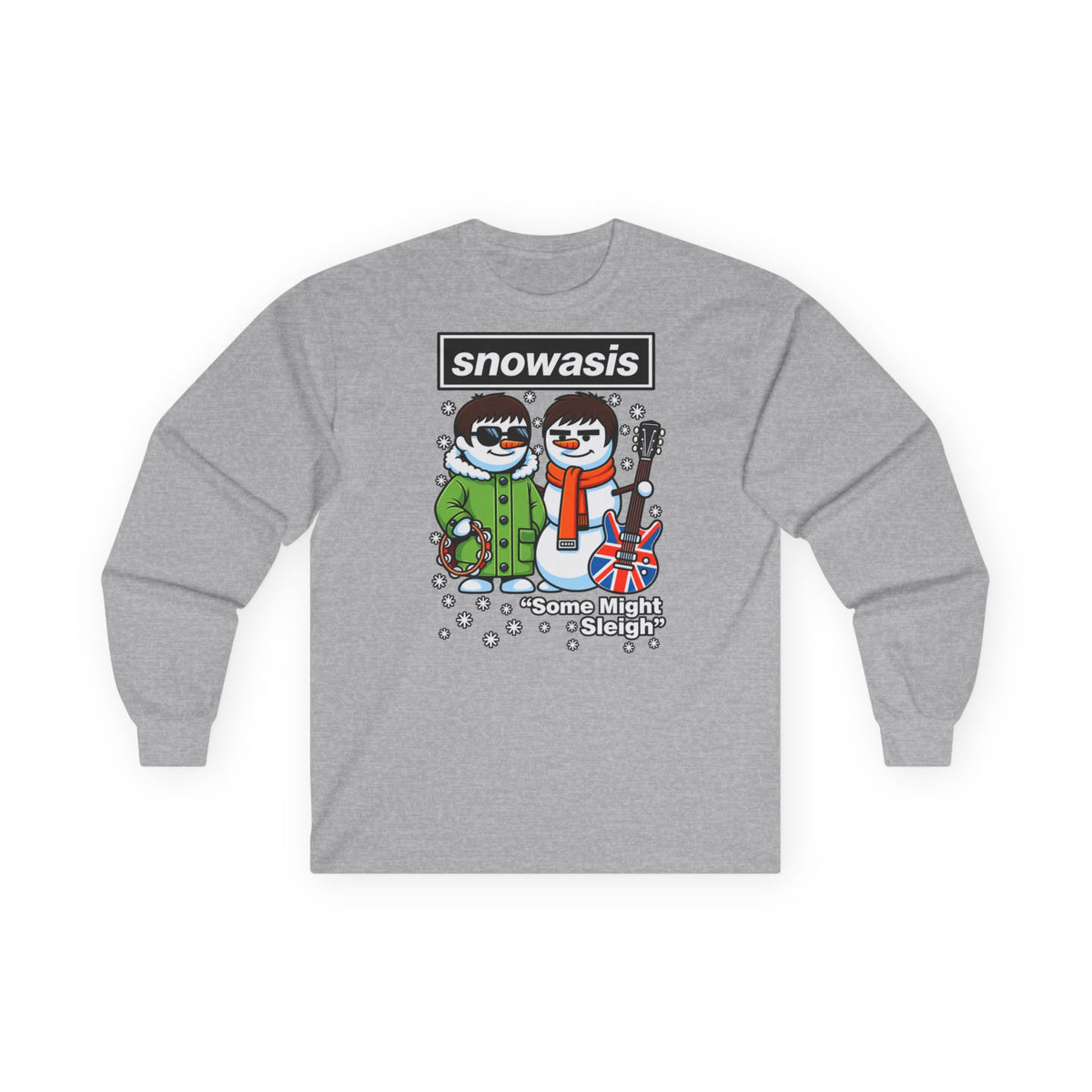 Snowasis Snowman Long Sleeve Tee — 'Some Nights, Some Slights' Holiday Shirt #Oasis Inspired