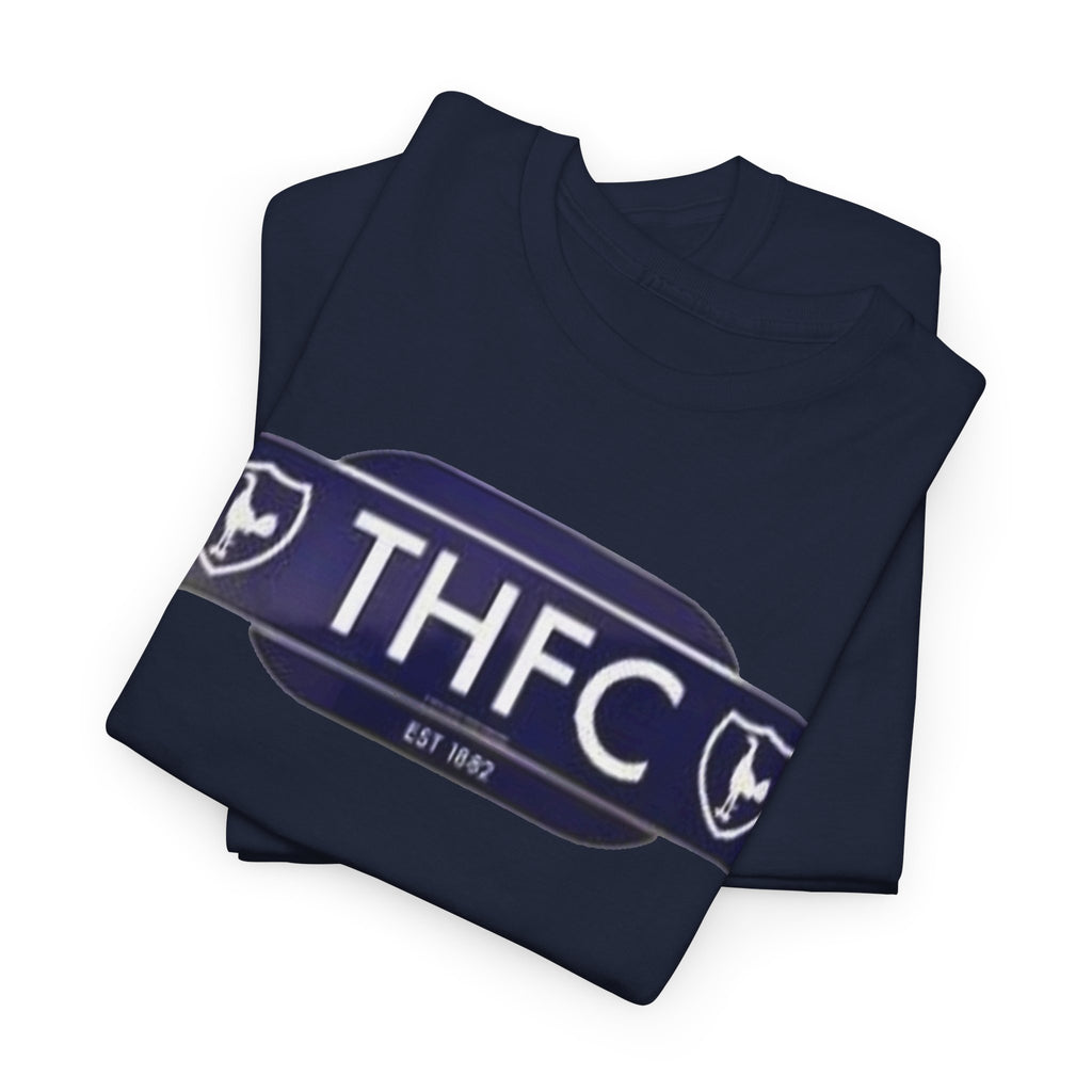 Tottenham Hotspur Railway Sign Tee — Tottenham Football Club Fan Shirt