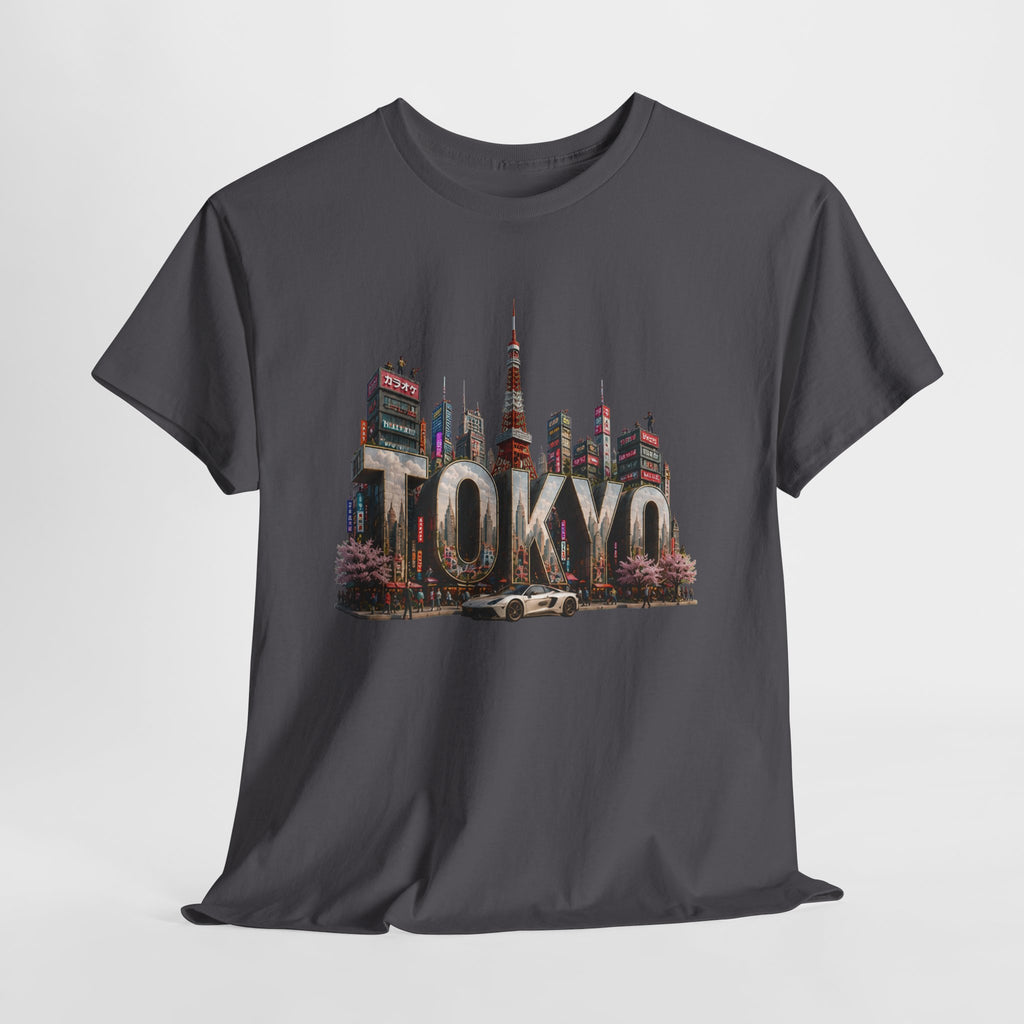 Tokyo Skyline T-Shirt — Vintage Cityscape Graphic Tee