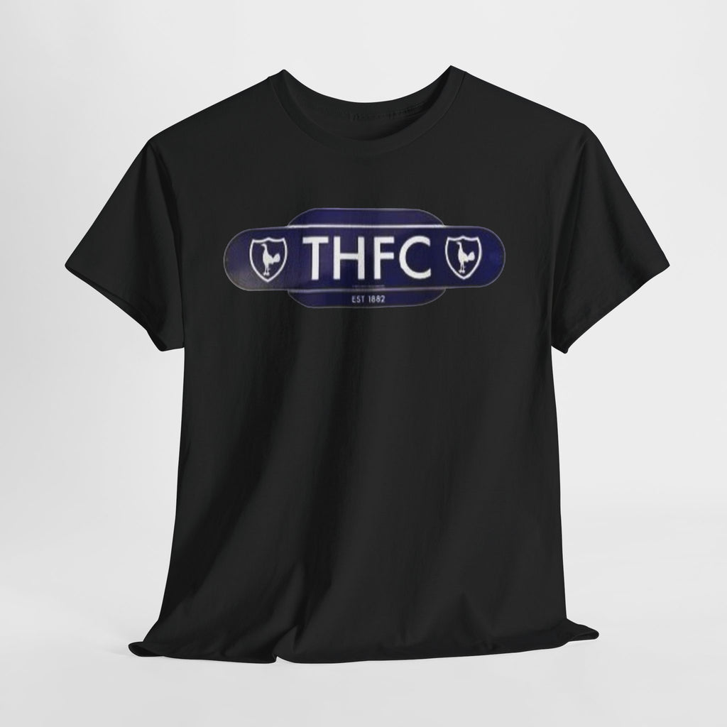 Tottenham Hotspur Railway Sign Tee — Tottenham Football Club Fan Shirt