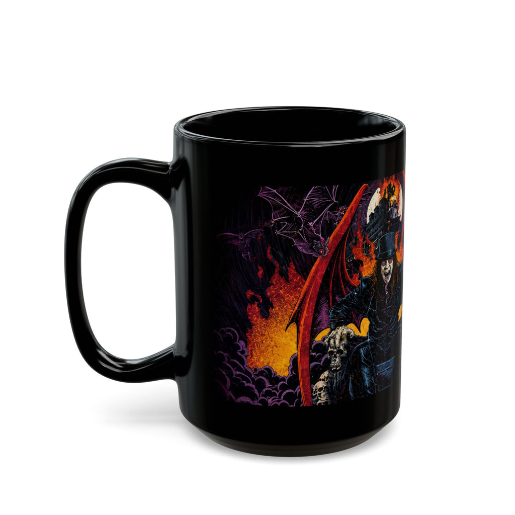 Ozzy Osbourne "Prince of Darkness" Black Mug — Rock Band Coffee Cup