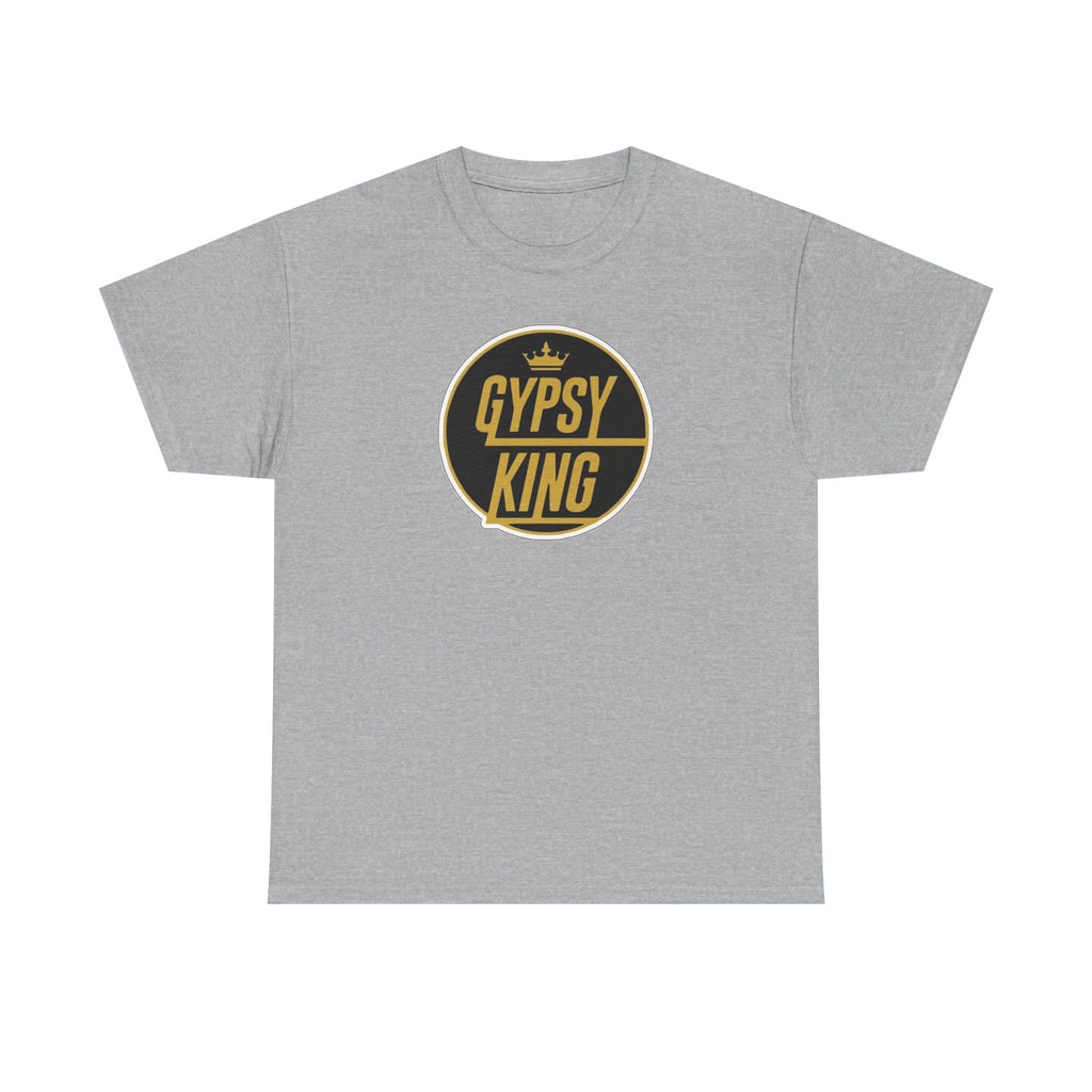 Gypsy King Graphic Tee — Retro Black & Gold Crown Logo T‑Shirt
