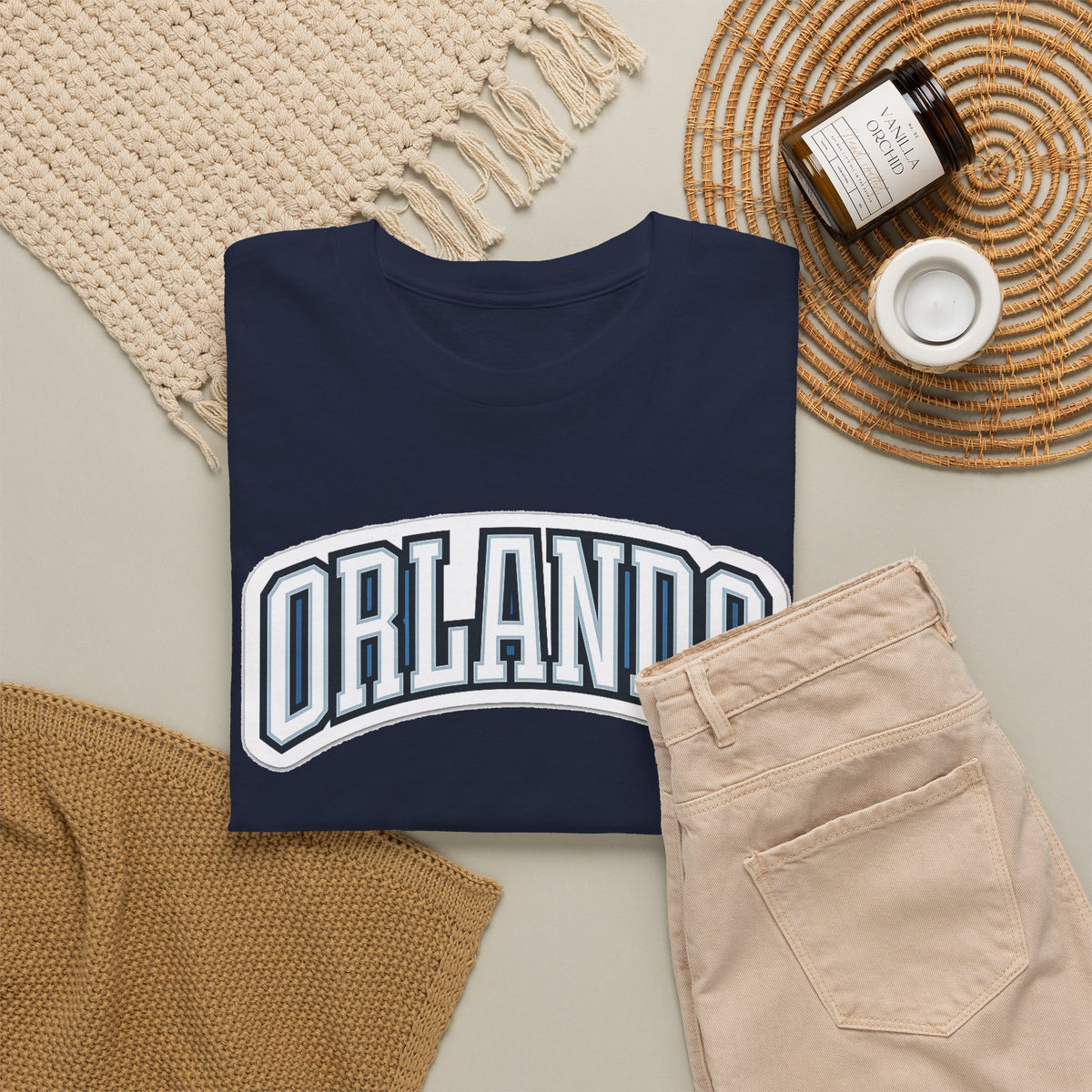 Orlando Arch Tee — City Vintage Style T‑Shirt