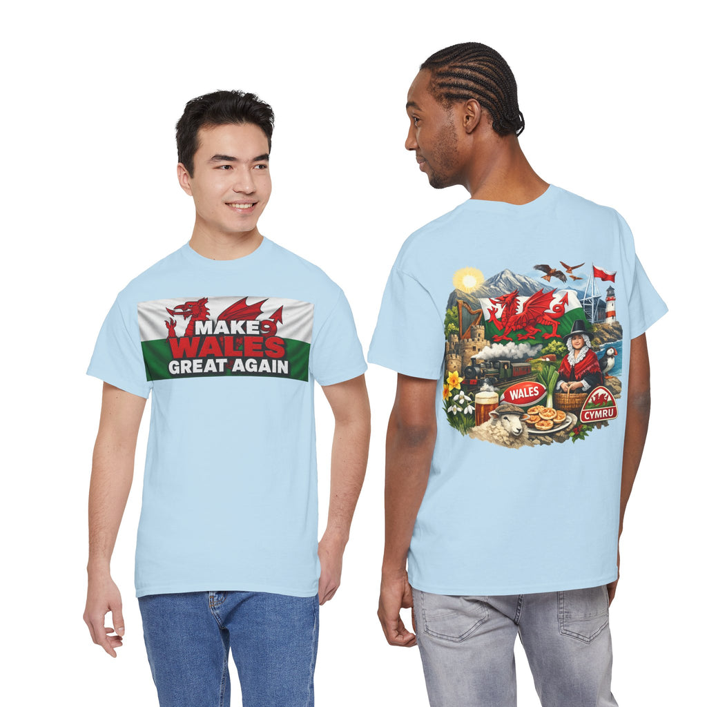 Wales Pride T-Shirt — 'Make Wales Great Again' Welsh Dragon Tee