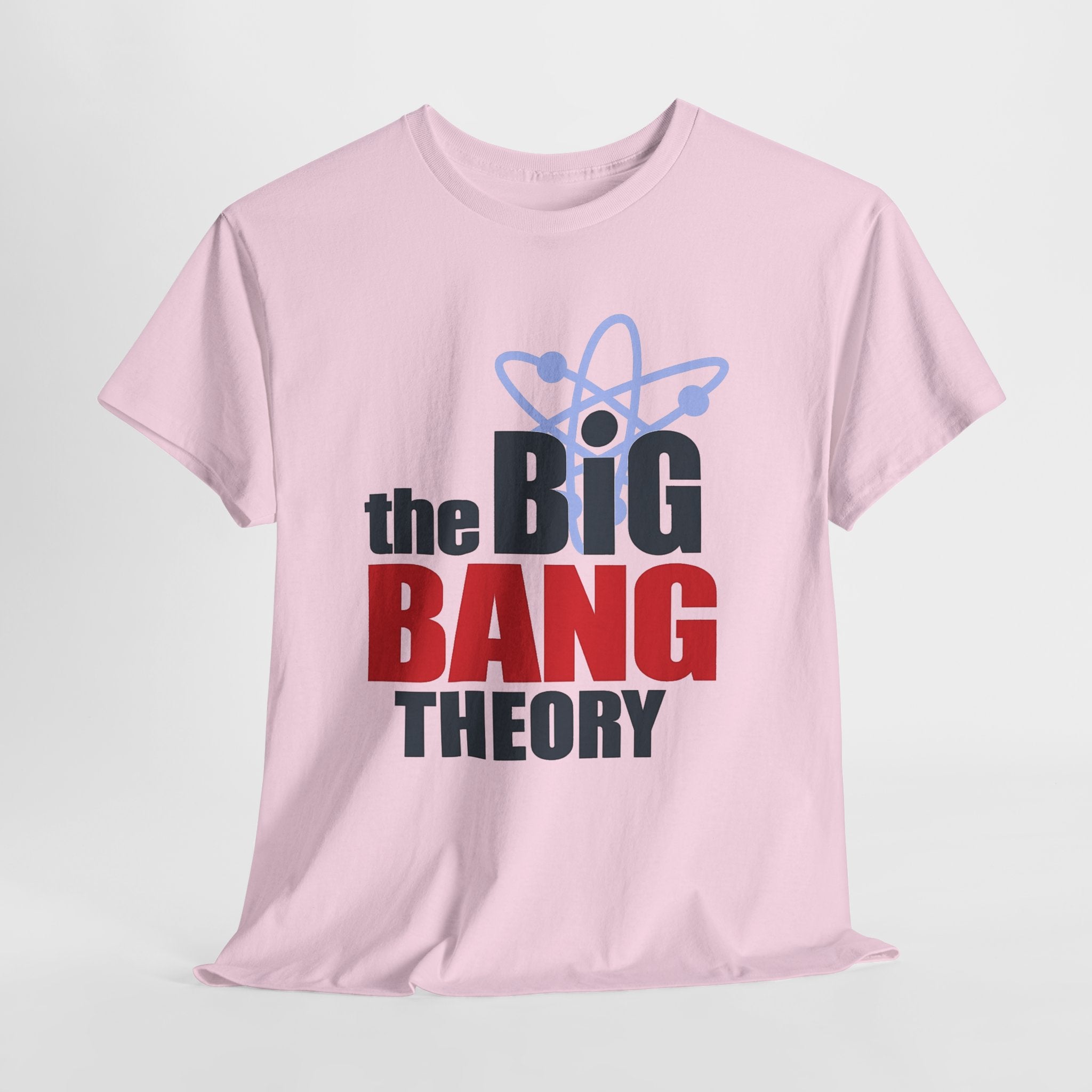 Big Bang Theory Unofficial Logo Tee — Retro Sci‑Fi TV Show T‑Shirt