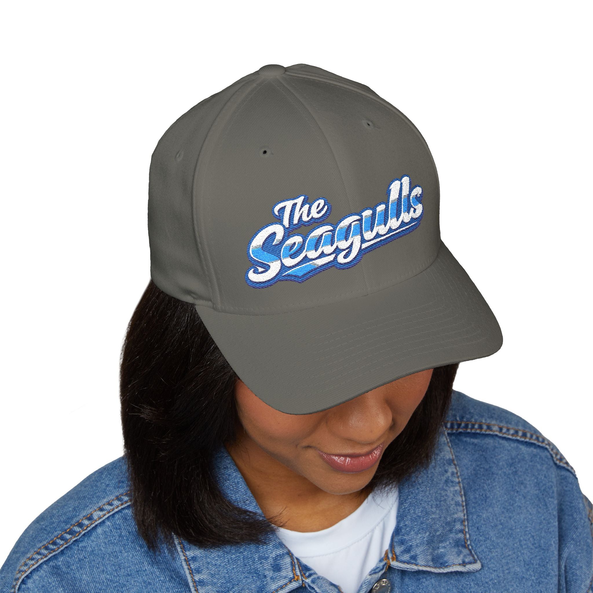 The Seagulls Embroidered Cap — Structured Baseball Hat