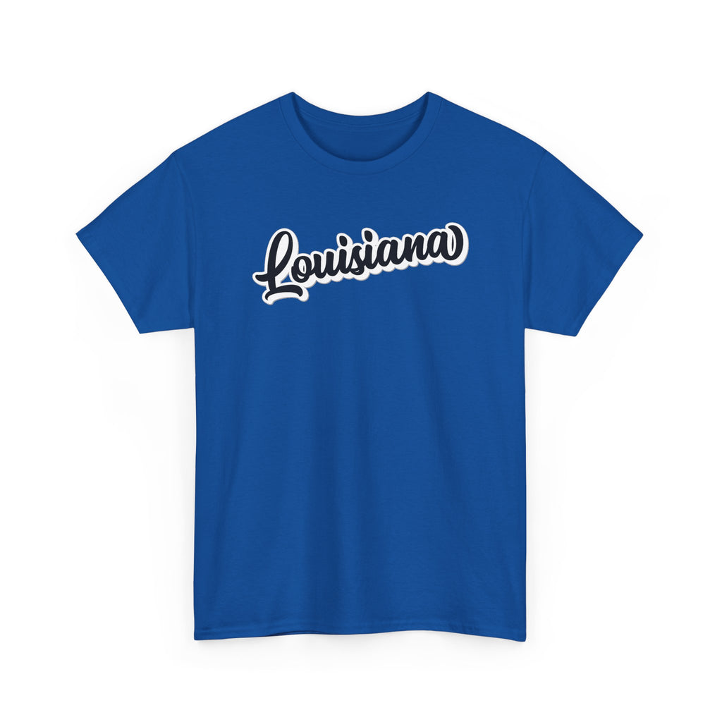 Louisiana Script Cotton T-Shirt