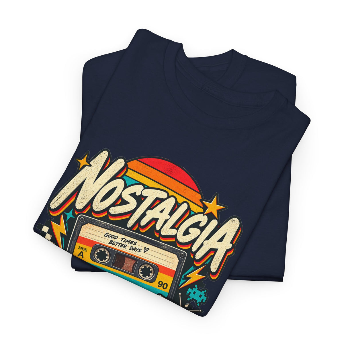Nostalgia Never Gets Old Unisex Heavy Cotton Tee