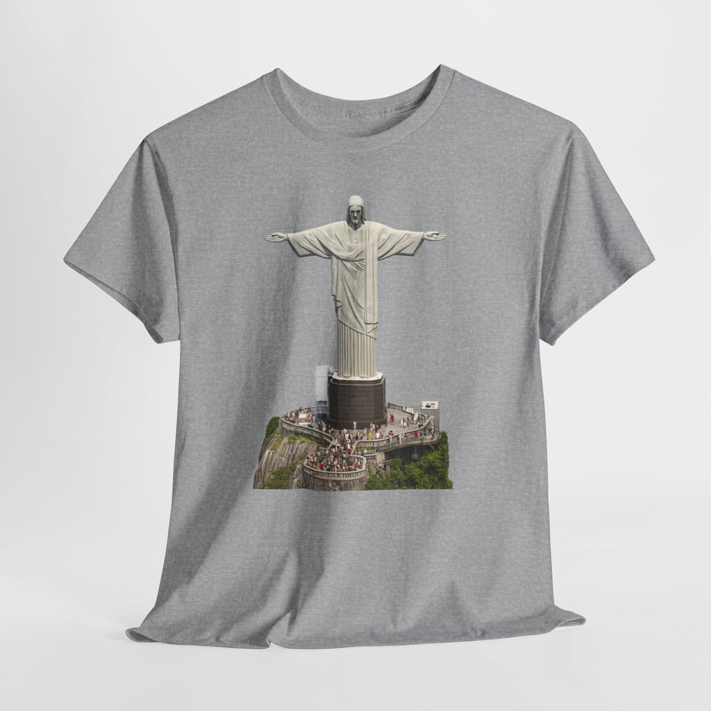Christ the Redeemer Rio T-Shirt — Brazil Travel & Faith Souvenir Tee