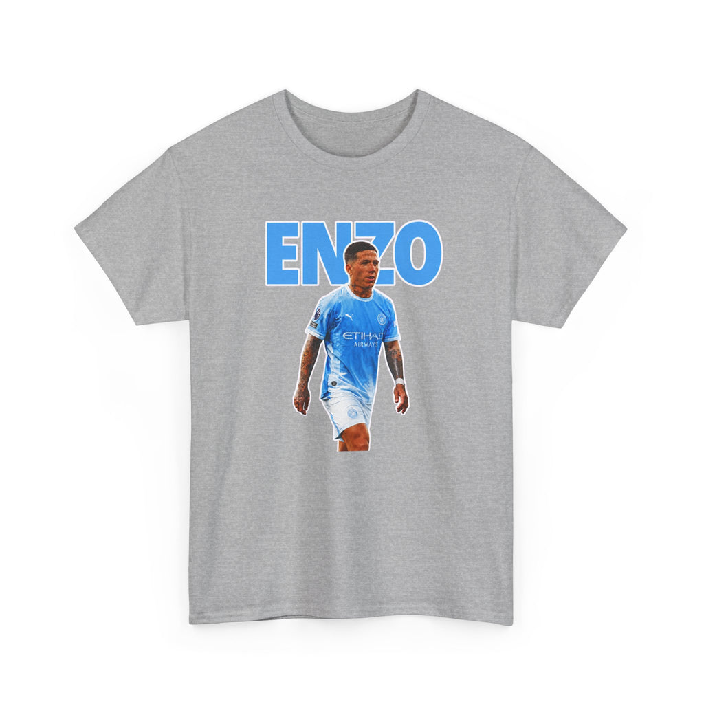 Enzo Fernandez Manchester City Inspired Cotton T-Shirt