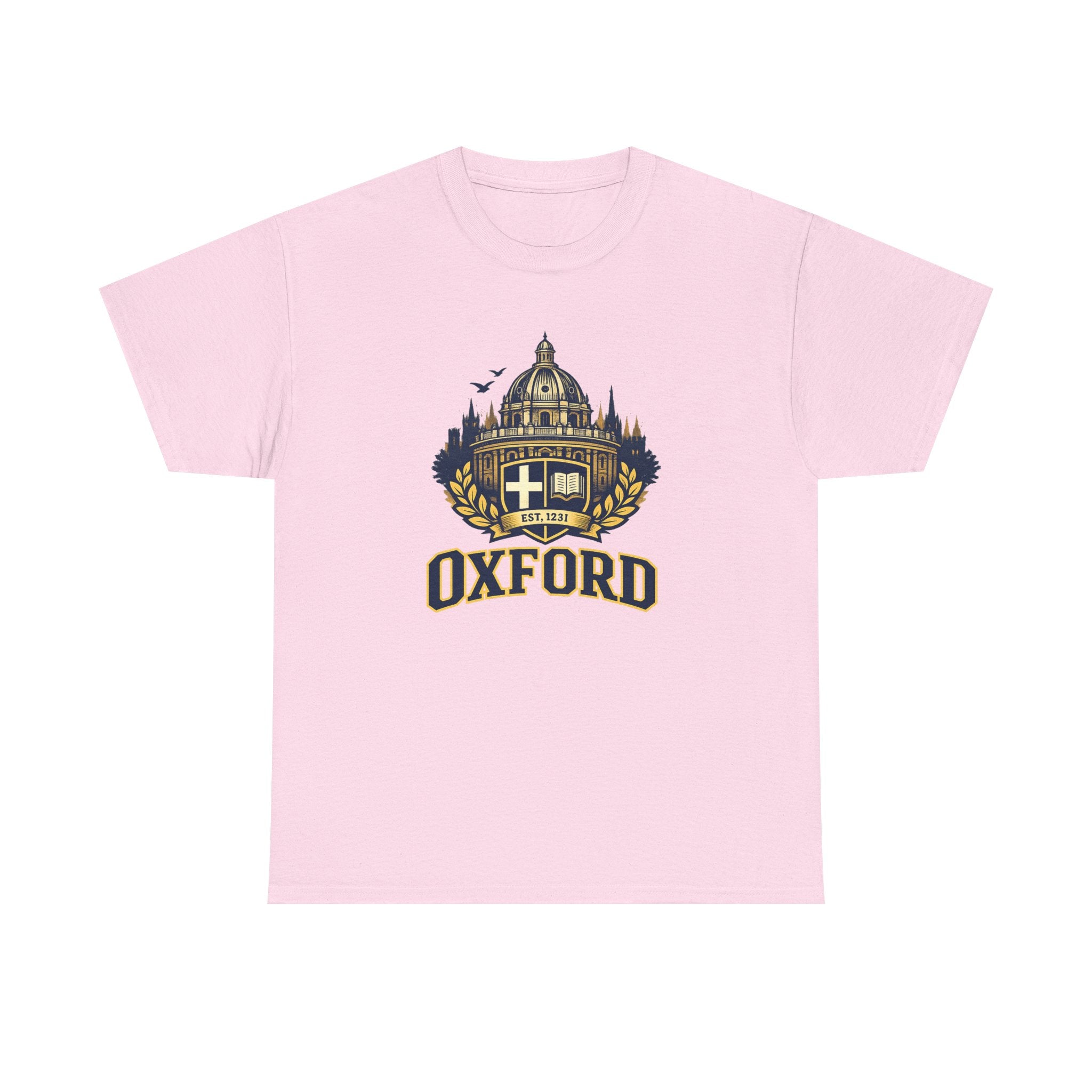 Oxford Crest T-Shirt — Vintage University Graphic Tee