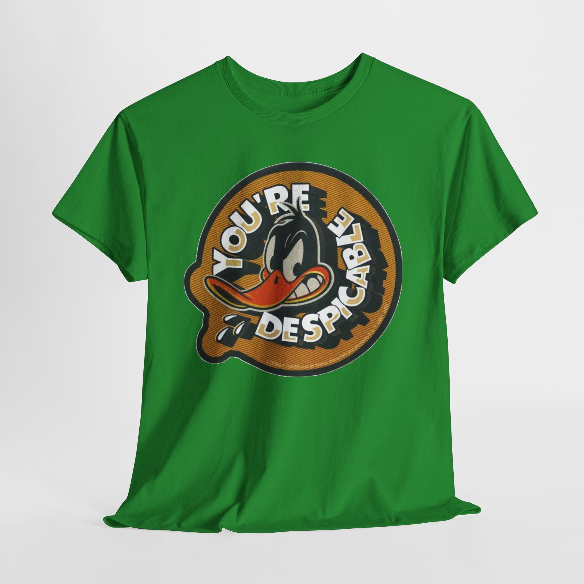 Vintage Daffy Duck Graphic Tee — “You're Despicable” Retro Cartoon Shirt
