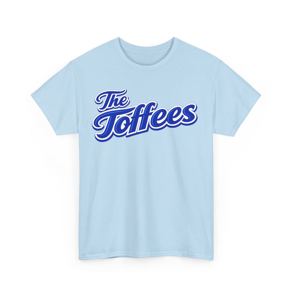The Toffees Script Tee — Vintage Blue Logo T-Shirt